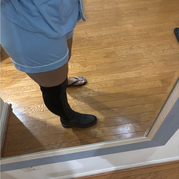 Tory burch knee high leather and suede boots - Picture 5 of 8